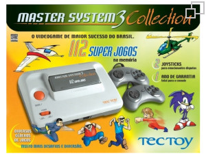 TecToy Master System III Collection: 112 Super Jogos Box [Brazil]