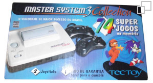 TecToy Master System III Collection: 74 Super Jogos Box [Brazil]