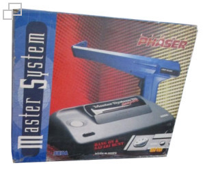 TecToy Master System III Compact Hang-On / Safari Hunt / Lightphaser Box [Brazil]