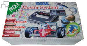 SEGA Master System II Sonic the Hedgehog/Master Games I Box [Spain]