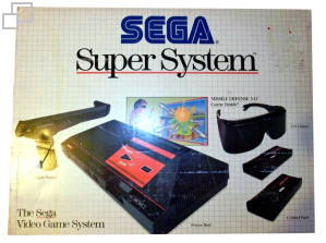 SEGA Master System Super System Missile Defense 3D Box [PAL/SECAM]