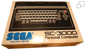 SEGA SC-3000 Black/White/Red Box