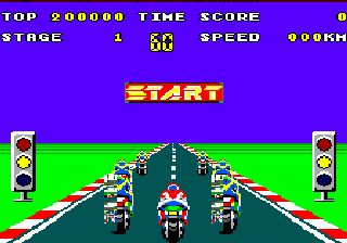 Hang-On jr. (Arcade) HangOn Junior