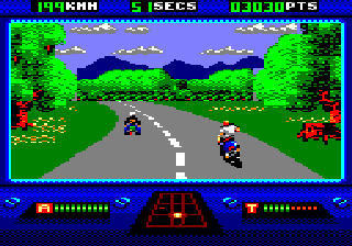 Out Run Europa (Amstrad CPC) OutRun Europa