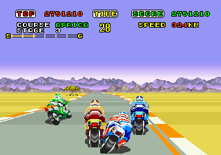 Super Hang-On (Arcade) Super HangOn