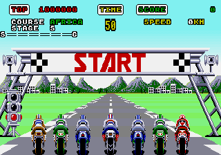 Super Hang-On (Amiga / Atari ST) Super HangOn