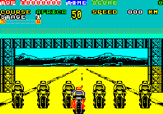 Super Hang-On (Amstrad CPC / ZX Spectrum) Super HangOn