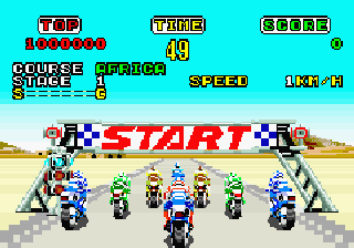 SEGA Arcade Gallery wt. Super Hang-On (Mega Drive Ver.) Super HangOn