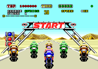 Super Hang-On (Mega Drive / Genesis) Super HangOn