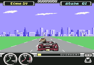 Turbo Out Run (Commodore C64) Turbo OutRun