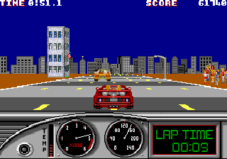 Turbo Out Run (DOS) Turbo OutRun