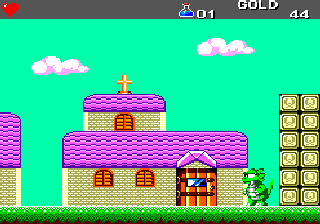 Wonder Boy III: The Dragon´s Trap (Master System / PlayStation 2 / Wii) WonderBoy 3: The Dragons Trap