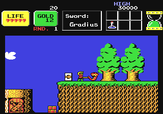 Super Wonder Boy in Monster Land (C64) Super WonderBoy in Monster Land