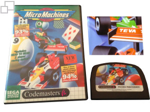 Master System Game with Goodie