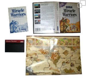 Master System Game with Goodie